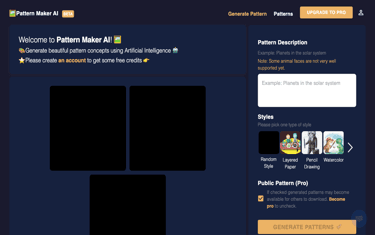 Pattern Maker AI
